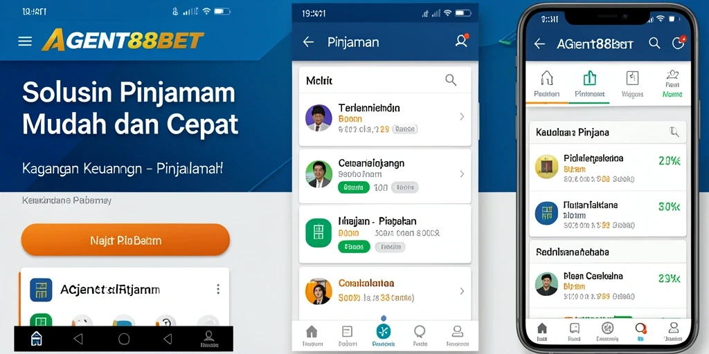 Antarmuka pengguna AGENT88BET yang sederhana dan efisien.