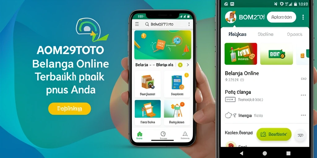 Tampilan antarmuka pengguna BOM29TOTO yang modern dan ramah.