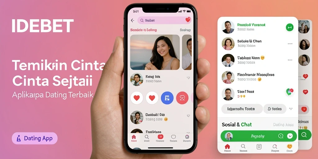 Antarmuka pengguna IDEBET yang menarik dan intuitif.