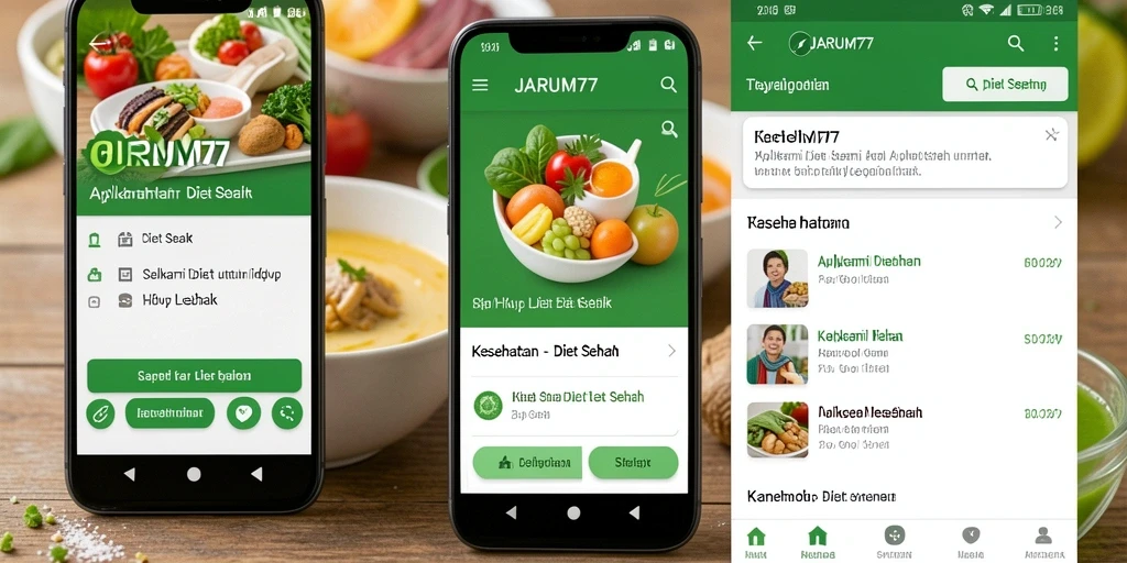 Tampilan antarmuka JARUM77 yang menarik dan informatif.