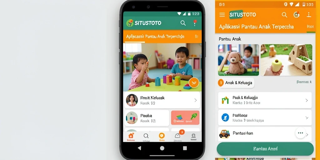 Antarmuka pengguna aplikasi SITUSTOTO yang sederhana dan informatif.